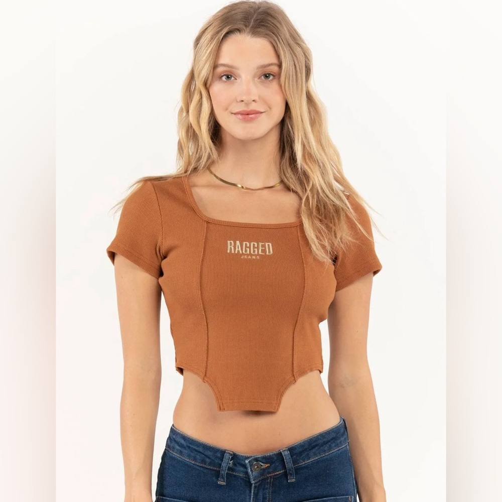 The Ragged Priest Corset Hem Top - US small 6